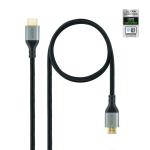 Cabo HDMI V2.1 Ultra High Speed Nanocable A M/M 2 M Preto Certificado ULTRA