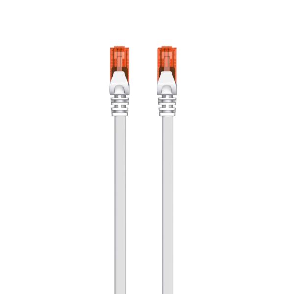 Cabo de Rede RJ45 Cat6 U/UTP Cinzento (7 mts) - EWENT