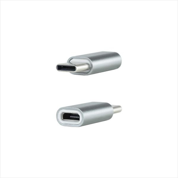 Adaptador União USB - C Macho - Micro USB Fêmea - Nanocable