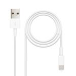 Cabo USB - A Macho - Lightning iPhone Macho (50cm) - Nanocable