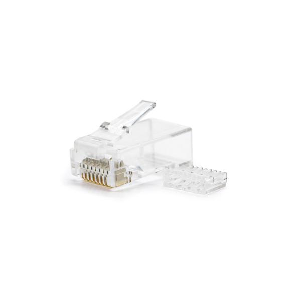 Conector RJ - 45 Cat6 Transparente (100 Unidades) - NANOCABLE