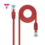 Cabo de Rede RJ45 Cat7 S - FTP AWG26 Vermelho (2 mts) - Nanocable