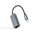Conversor USB - C Macho - Conector RJ45 Fêmea (Cinzento) - Nanocable