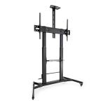 Suporte de Chão Amovível Zeus p/ TV 60 a 100 Máx. 100Kg (Preto) - TOOQ