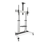Suporte Amovivel de Chão TV 60 - 100 Partenon Máx. 100Kg (Prateado) - TOOQ
