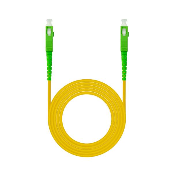 Cabo de Fibra Óptica SC/APC - SC/APC (15 mts) - Nanocable