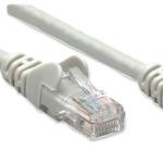 Intellinet Network Patch Cable, Cat6, 0.5m, Grey, CCA, U/UTP, PVC, RJ45, Gold Plated Contacts, Snagless, Booted, Lifetime Warranty, Polybag