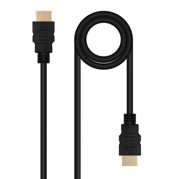 Cabo HDMI V2.0 4K@60Hz 18Gbps Nanocable A M/M 7 M Preto