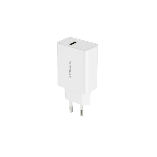 Carregador Nanocable 5V/2.1A Branco
