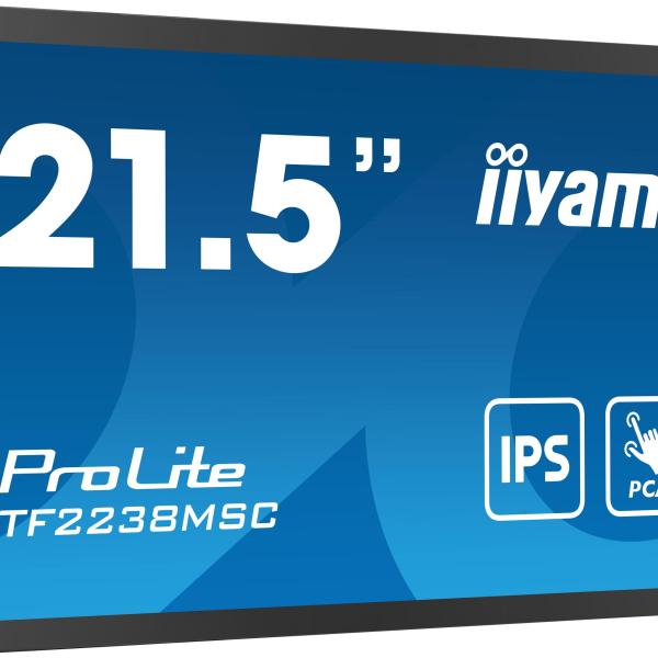 Monitor ProLite IPS LED 22 600 cd/m² Full HD (Preto) - IIYAMA