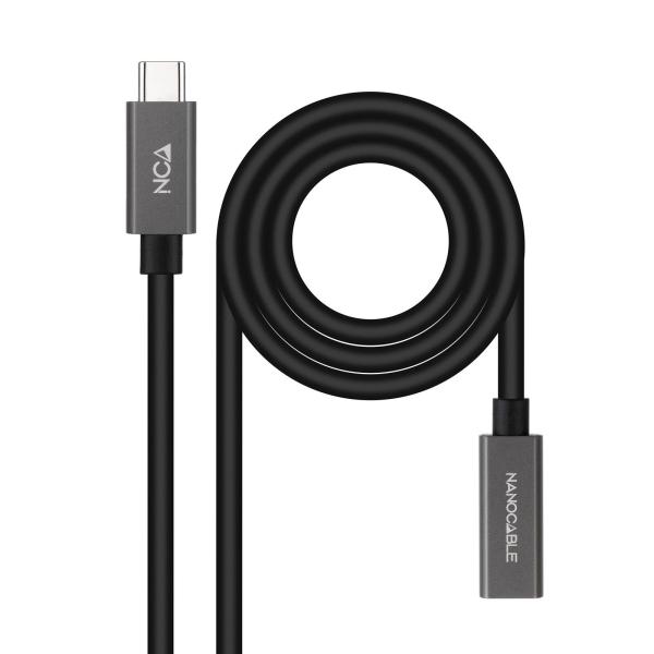 Cabo USB - C Macho - USB - C Fêmea (2 metros) - NANOCABLE