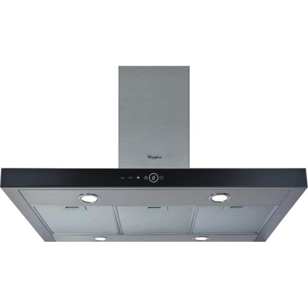 Exaustor Chaminé AKR 504 IX/1 713m³/h (Inox) - WHIRLPOOL
