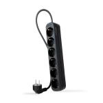Régua Nanocable 6 Tomadas 1.4 M Preto