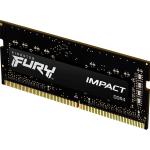 Memória RAM SO - DIMM Fury Impact 16GB (1x16GB) DDR4 - 3200MHz (Intel XMP) CL20 1.2V 1Rx8 - KINGSTON (Recondicionada)
