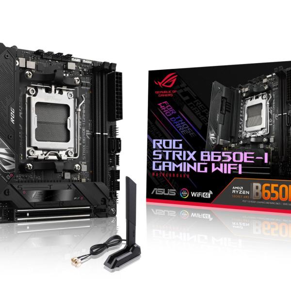 Motherboard Mini - ITX ROG Strix B650E - I Gaming WiFi ASUS — Recondicionada