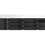 NAS p/ Rack (2U) TS - 873AEU - 4G Ethernet LAN (Preto) - QNAP