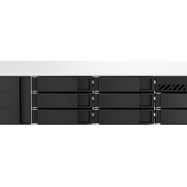NAS p/ Rack (2U) TS - 873AEU - 4G Ethernet LAN (Preto) - QNAP