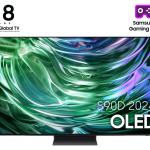 Smart TV OLED 83 S90D TQ83S90DAE (2024) 4K Ultra HD Wi - Fi (Preto) - SAMSUNG