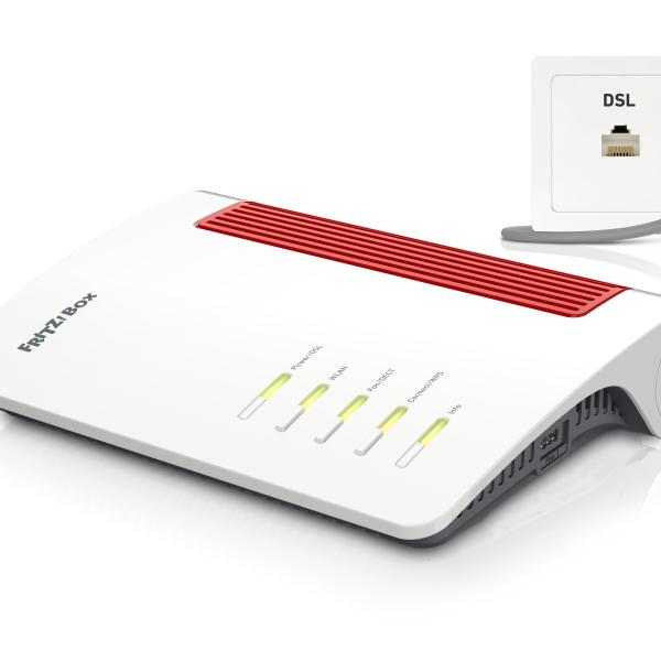 Box FRITZ! 7690 router sem fios 2.5 Gigabit Ethernet Dual - band (2,4 GHz / 5 GHz) Branco