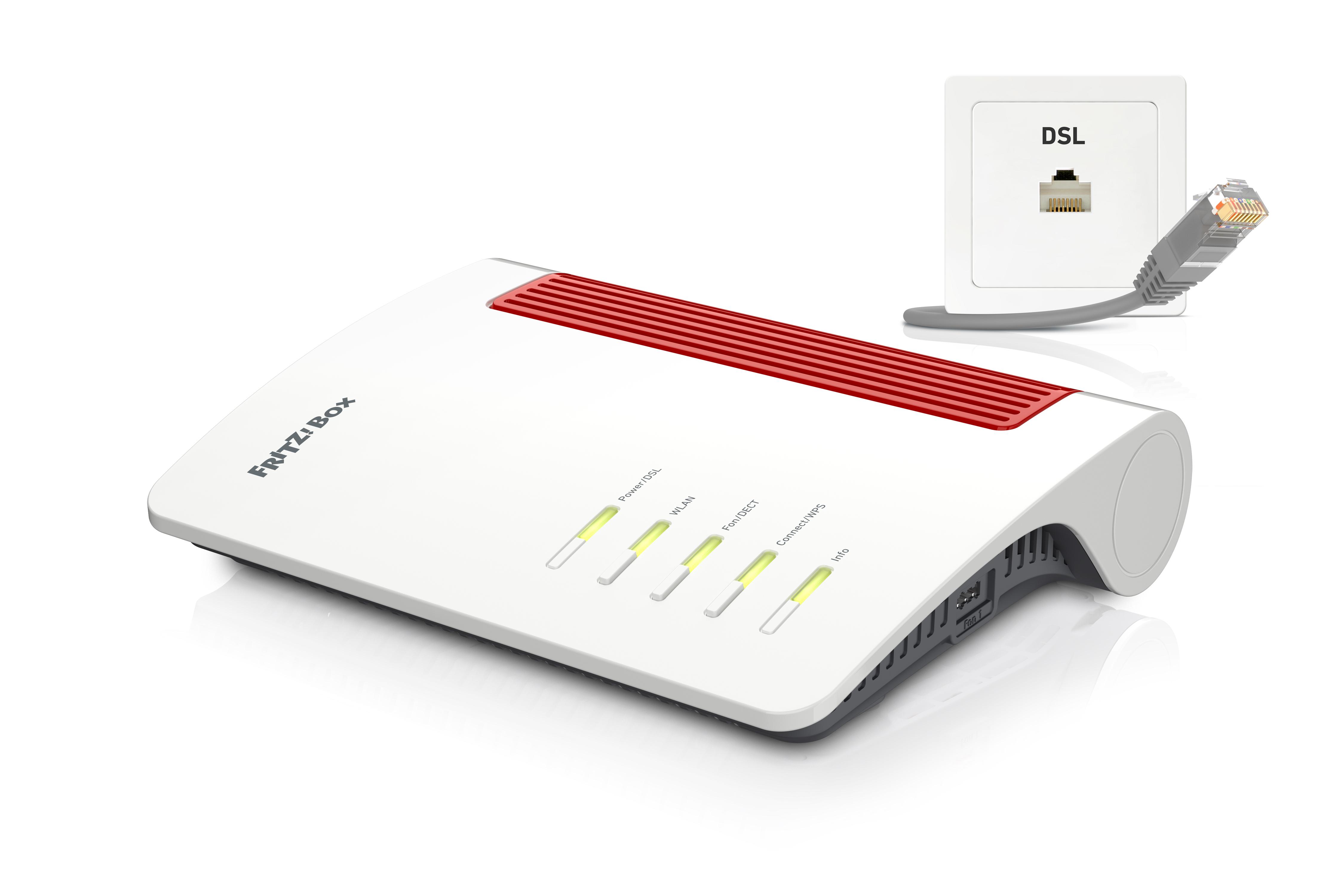 Box FRITZ! 7690 router sem fios 2.5 Gigabit Ethernet Dual - band (2,4 GHz / 5 GHz) Branco