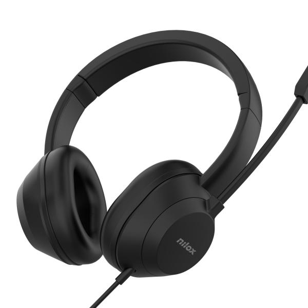 Auscultadores Nilox NXAUSB02 USB