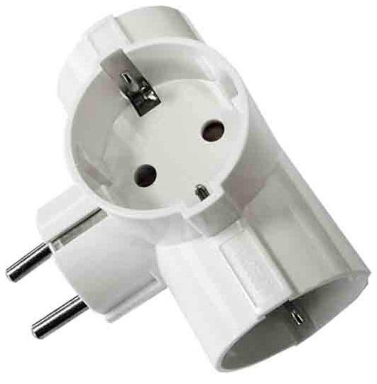 Tomada Tripla c/ Terra 16A 250V