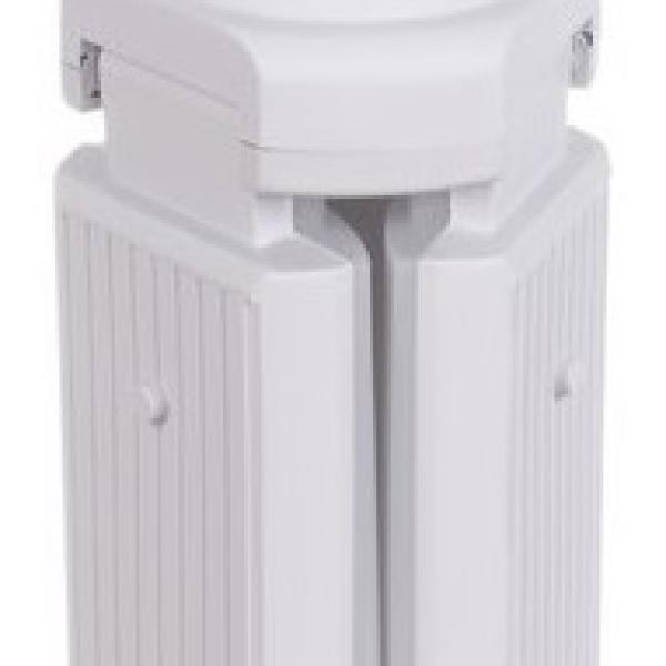 Lampada LED E27 220V 45W Branco F. 6000K c/ Abertura 3 Braços