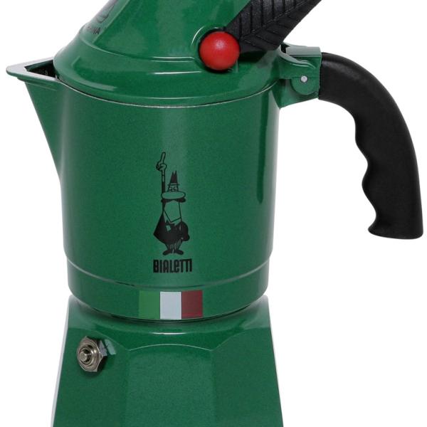 Cafeteira Italiana Break Alpina (Verde) - BIALETTI