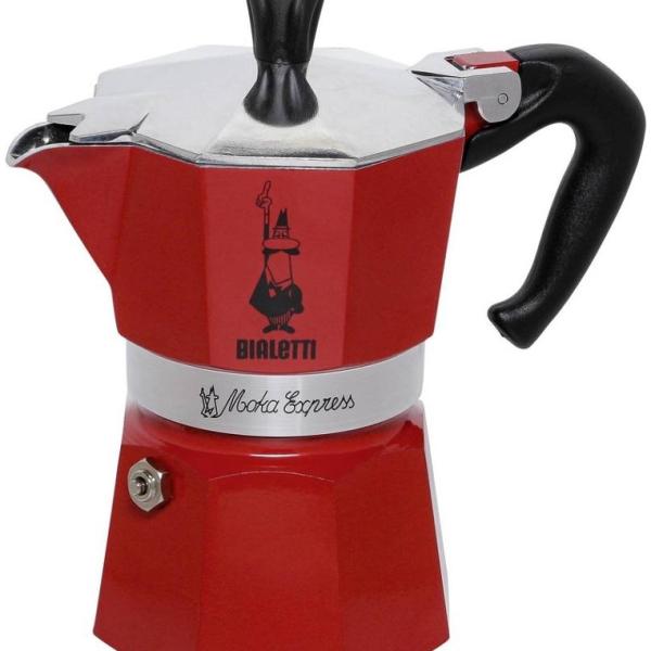 Cafeteira Moka Rossa 200ml (Vermelho) - BIALETTI