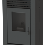 Salamandra de Pellets Ónix ED 10 (Antracite) - ALPIS