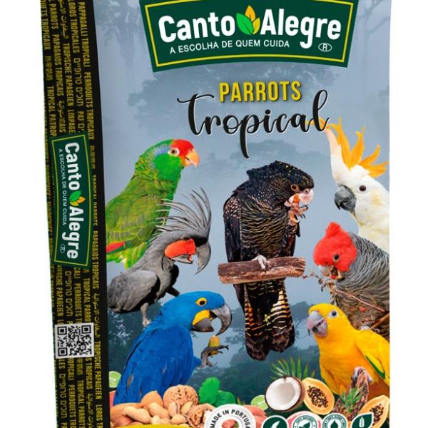 Mistura de Sementes p/ Papagaios e Araras c/ Fruta - Canto Alegre
