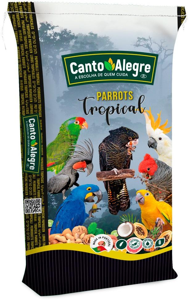 Mistura de Sementes p/ Papagaios e Araras c/ Fruta - Canto Alegre