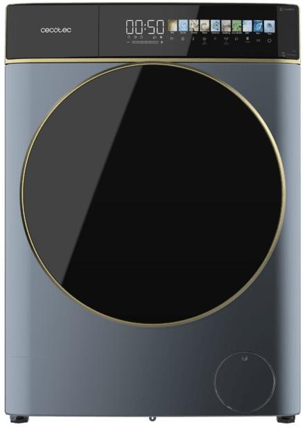 Máquina de Lavar Roupa DressCode 9900 Autodose Inverter FullColor 9Kg 1400RPM (Azul Gelo) - CECOTEC