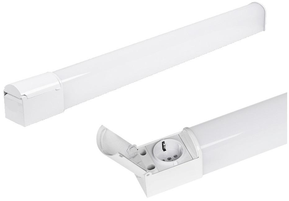 Armadura Estanque LED 15W 6000K 1350Lm (1 metro) c/ Tomada Schuko - GSC