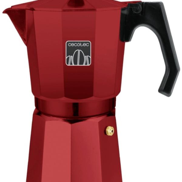 Cafeteira Italiana Mokclassic 900 Red 550ml (Inox) - CECOTEC
