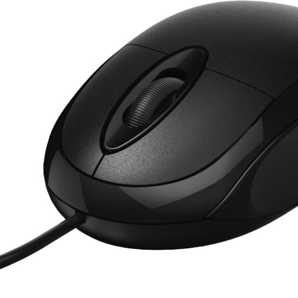 Rato Ótico USB Type - A 1000DPI MC - 100 (Preto) - HAMA