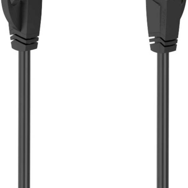 Cabo de Rede Cat6a S/FTP Preto (1,5 mts) - HAMA