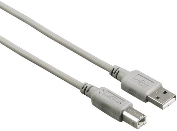 Cabo USB - A Macho - Cabo USB - B Macho (3 mts) - HAMA