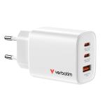 Cabo USB Verbatim 32353 65 W Branco