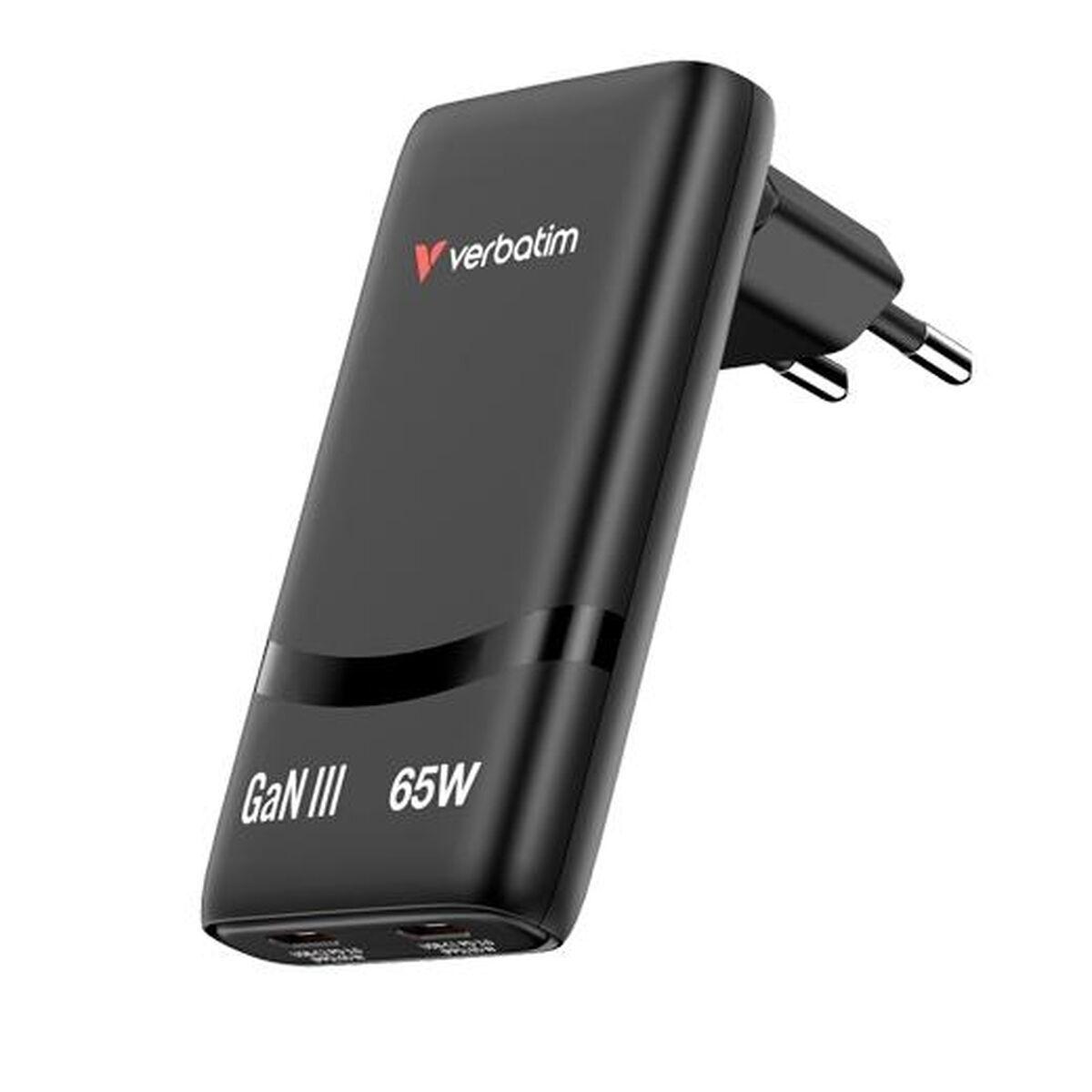 Cabo USB Verbatim 32354 65 W Preto