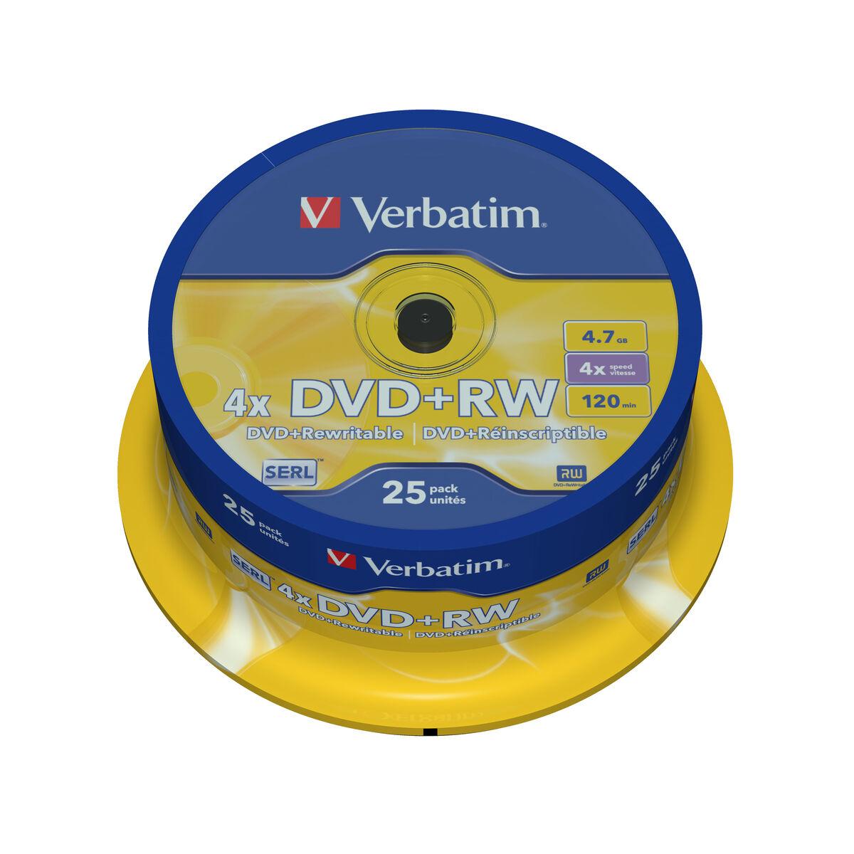 DVD+RW Verbatim 43489 4,7 GB