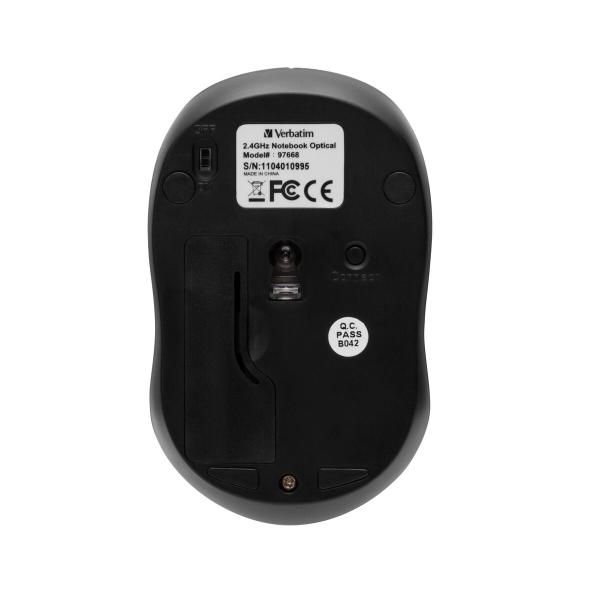 Rato Ótico Verbatim GO NANO Cor de Rosa