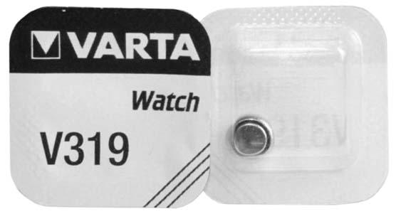 Pilha V319 (SR64 / 527SW) 1,55V - VARTA