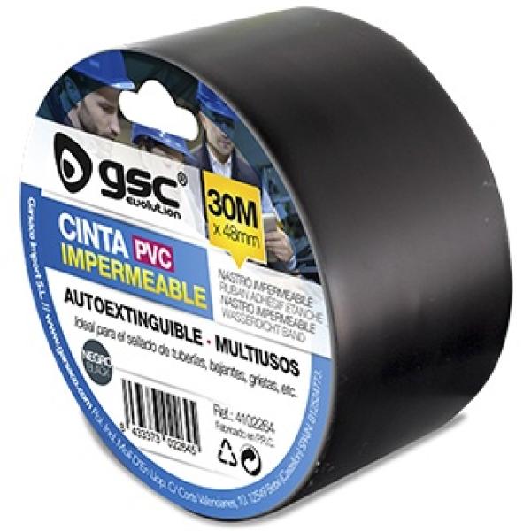 Rolo Fita Multiusos Impermeável Preto (30 mts) - GSC