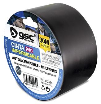 Rolo Fita Multiusos Impermeável Preto (30 mts) - GSC
