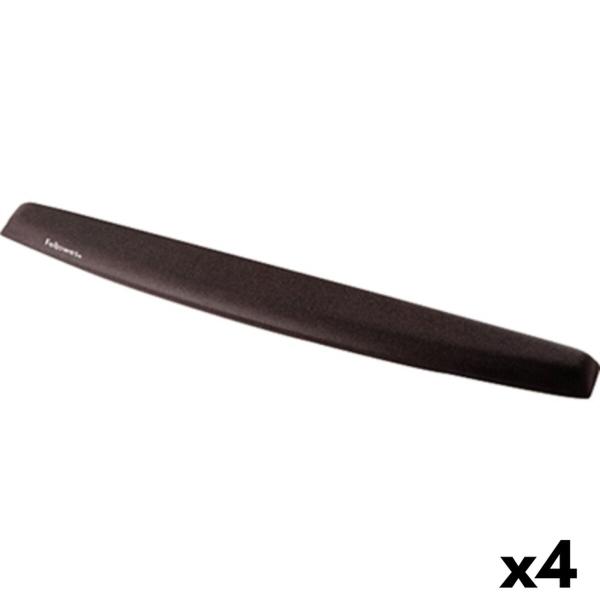 Apoio para pulsos Fellowes    Preto Tecido Foam 4 Unidades (23 x 490 x 58 mm)