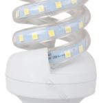 Lampada LED Espiral 220V E14 B5 11W Branco F. 6000K 360º 1060Lm