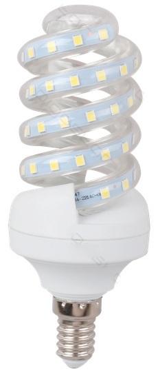 Lampada LED Espiral 220V E14 B5 9W Branco F. 6000K 360º 840Lm