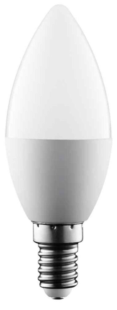 Lampada LED Opalina 220V E14 6W Branco Q. 3000K 510Lm