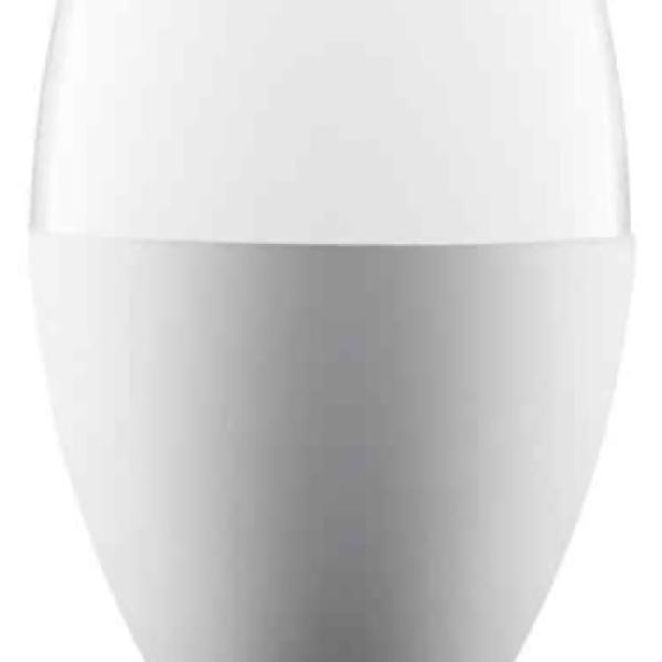 Lampada LED Opalina 220V E14 6W Branco Q. 3000K 510Lm